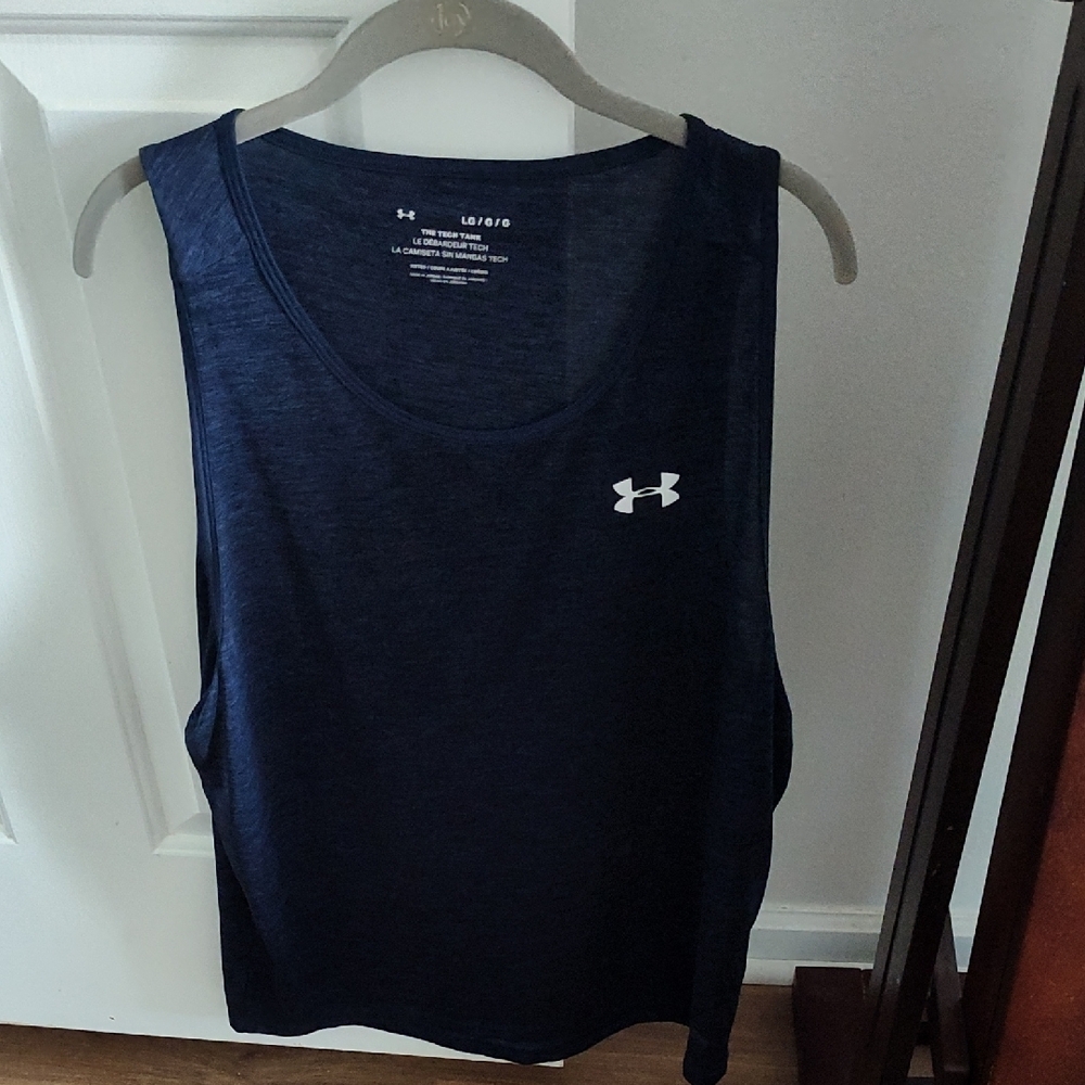 Under Armour Dark Blue Athletic Tank